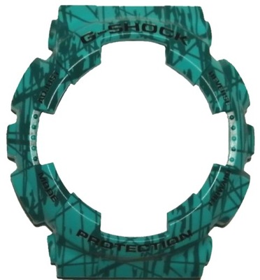 Zielony bezel do G-Shocka GA-100 GA-110 Matowy