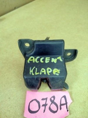 Замок вкладка крышки багажника hyundai accent фото №1