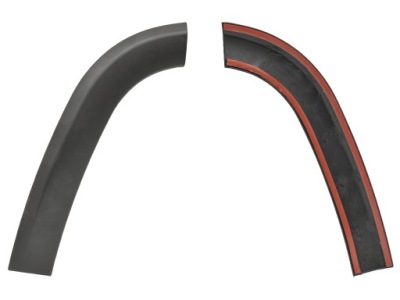 Jeep compass 2011-2017 накладка крила ліва задня na задніх двері фото №1