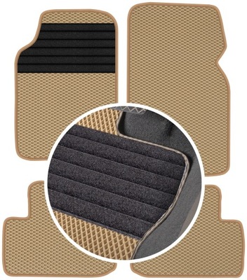 ROVER 25 BERLINA 2000-2005 ALFOMBRILLAS GOMA EVA ETERNITY COLOR BEIGE  