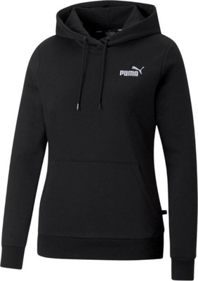 BLUZA DAMSKA PUMA ESS+ EMBROIDERY HOODIE FL CZARNA 670004 01 r XL