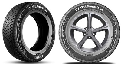 2X 195/60/15 V XL M+S CEAT 4 SEASONDRIVE CAŁOROCZNA