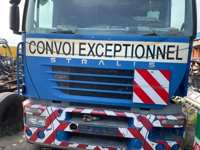Iveco stralis 02-07 капот решётка радиатора решётка радиатора фото №1