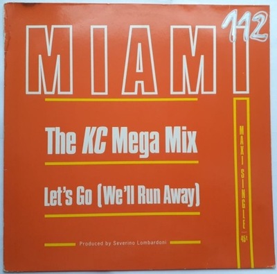 MIAMI - THE KC MEGA MIX - LP - VG- #M21/3