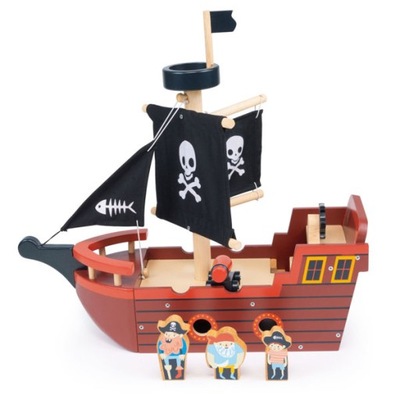 Mentari Drewniany statek piracki STATEK piratów