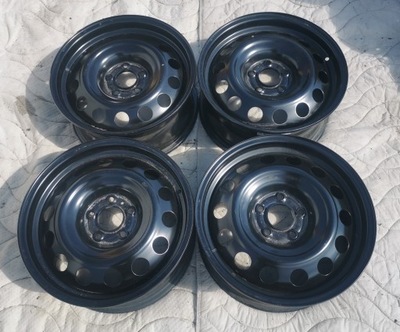 4 PIEZAS LLANTAS ACERO 16 PEUGEOT 508 607 BOXER DE CARGA 5X108 NUEVO  