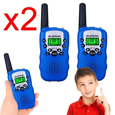 Krótkofalówki WALKIE TALKIE 2x PMR BAOFENG