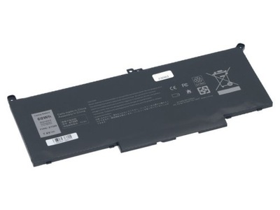 Bateria zamiennik E7280 do laptopa Dell Latitude F3YGT 60Wh 7,6V