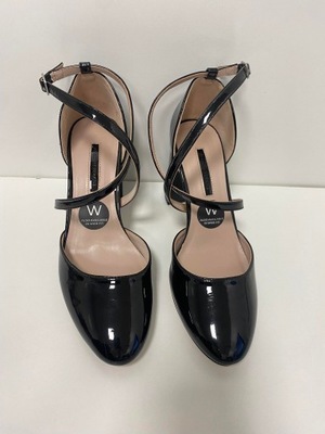 Dorothy Perkins Black Esther Czółenka na obcasie czarne r. 40