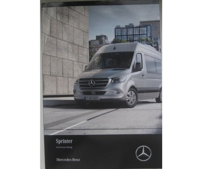 MERCEDES SPRINTER W907 2018- POLSKA MANUAL MANTENIMIENTO ORIGINAL 2022 AÑO  