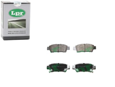 Тормозные колодки тормозные задняя toyota alphard i avensis verso isis previa ii фото №1