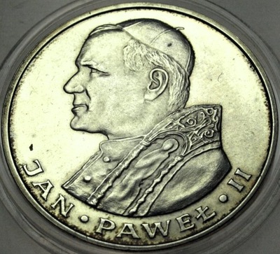 1000 zł złotych 1982 Jan Paweł II SREBRO