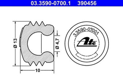 ATE 03.3590-0700.1 КРИШКА / ЗАХИСТ