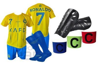 RONALDO komplet strój piłkarski AL NASSR - OO 128