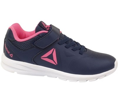 REEBOK RUSH RUNNER GRANATOWE BUTY DZIECIĘCE RZEPY