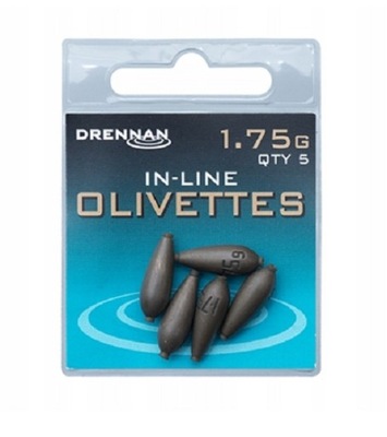 Oliwki z Igielitem Przelotowe Drennan 1,75g 5szt