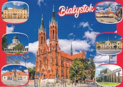 BIAŁYSTOK - KATEDRA - PAŁAC - RYNEK - ECS - KLASZTOR