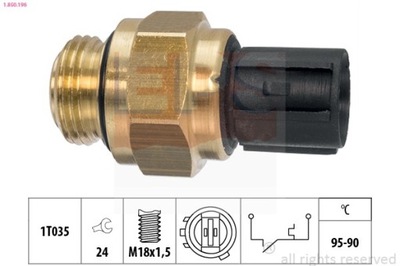 CONMUTADOR DE VENTILADOR HONDA 1-850-196  