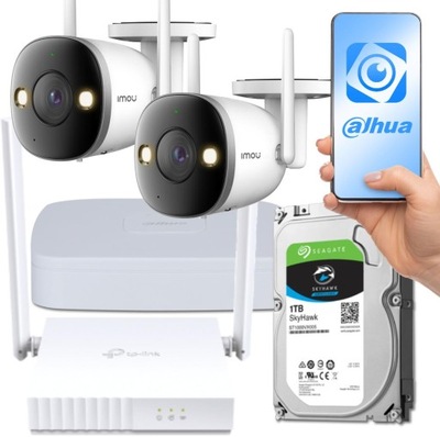 ZESTAW MONITORINGU IMOU WIFI IP 2MPX