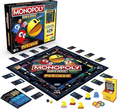 Hasbro Monopoly Arcade Pac-Man, Gra Planszowa wer DE