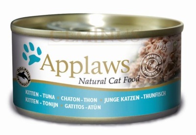 Mokra karma dla kota Applaws tuńczyk 0,07 kg