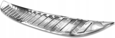 Молдинг накладка na бампер mazda cx-3 2015- фото №1