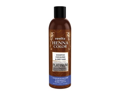 Venita Henna Color Platinium bylinný šampón na vlasy v blond a blond odtieňoch