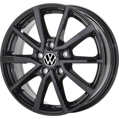 NEW ALLOY WHEELS (TITANIUM) MAKE PLATIN-VW 17