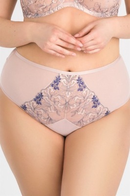 GORSENIA FIGI DAMSKIE FLOWER BOMB K832 XXL BEŻOWY