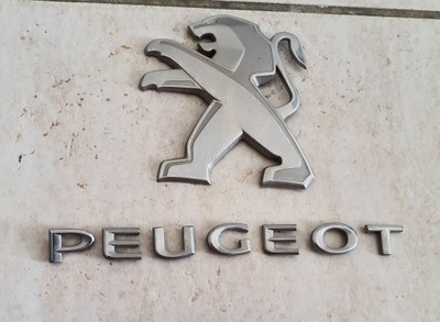 PEUGEOT PARTNER III EMBLEMAT LOGO NAPIS 9678113880