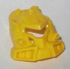1x [Used] LEGO 11275 Yellow Hero Factory Mask &#40;Evo 2013&#41;