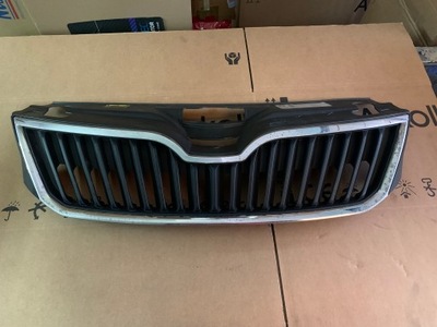 Решётка радиатора skoda rapid 5ja853668 фото №1