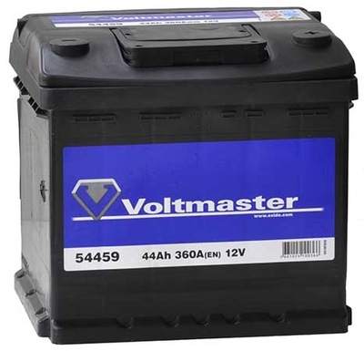 AKUMULIATORIUS EXIDE VOLTMASTER 12V 44AH 360A CENTRA MOZLIWY ATVEŽIMAS MONTAVIMAS 