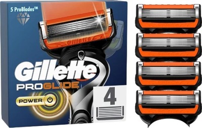 GILLETTE Fusion5 ProGlide Power 4 szt.