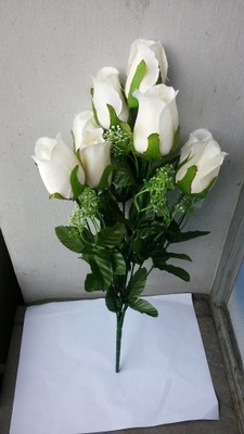 Bukiet róże - białe