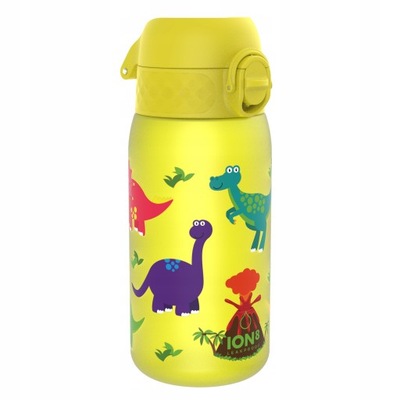 Bidon Ion8 I8RF350PYDINO Dinosaur 350 ml żółty