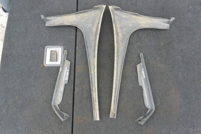 Защита слив жёлоб крышки багажника lexus gs iii комплект фото №1