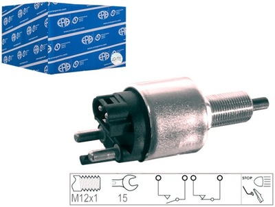 SENSOR CONMUTADOR DE LUZ LUZ DE FRENADO ERA 330053 ERA ERA  