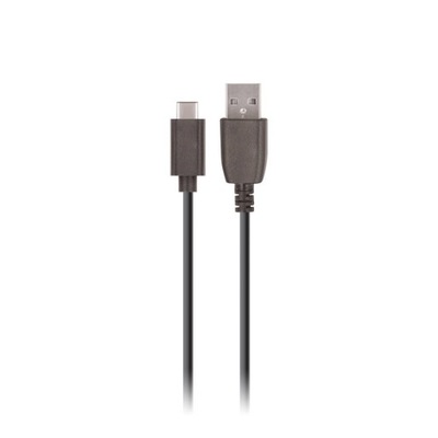Kabel USB - USB-C 0,5 m 2A czarny