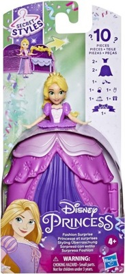 Hasbro Disney Princess Roszpunka Sekretny Styl Laleczka z Domkiem F0378 F34