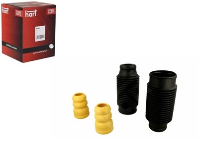 Комплект защита i отбойники амортизатора santa feprzód hart фото №1