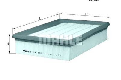 Knecht фильтр воздуха cadillac cts seat cordoba c фото №1