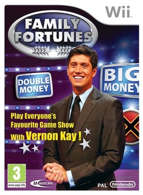 Gra towarzyska FAMILY FORTUNES teleturniej WII