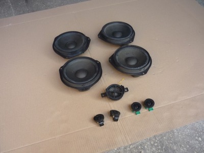 ALTAVOCES OPEL VECTRA C SIGNUM PARTE DELANTERA + PARTE TRASERA JUEGO 9 ELEMENTOW  