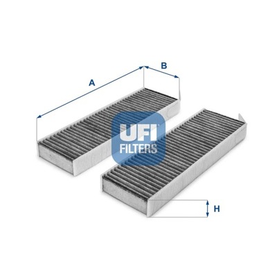 FILTR, VENTILACIÓN PRZESTRZENI PASAZERSKIEJ UFI 54.172.00  