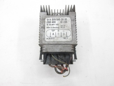 Mercedes w210 e 200 2.0 m 111 модуль блок керування вентиляторів фото №1