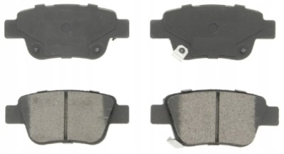 Toyota avensis corolla тормозные колодки тормозные задняя фото №1