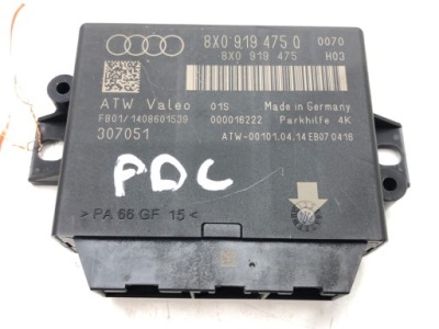 Модуль pdc audi a1 8x 8x0919475q хэтчбек 10-18 блок управления фото №1