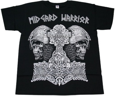 Koszulka VIKING MIDGARD WARRIOR * sitodruk HD * XXL