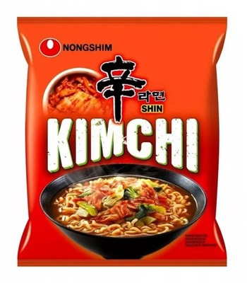 Zupka KIMCHI makaron ramen 120g Korea Nongshim